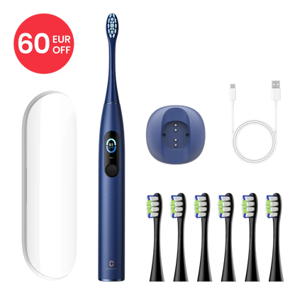 Oclean X Pro Premium Bundle - Albastru 60 EUR OFF