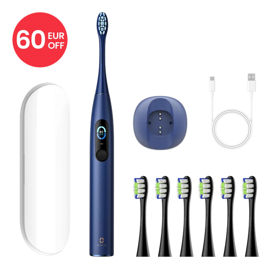 Oclean X Pro Premium Bundle - Albastru 60 EUR OFF