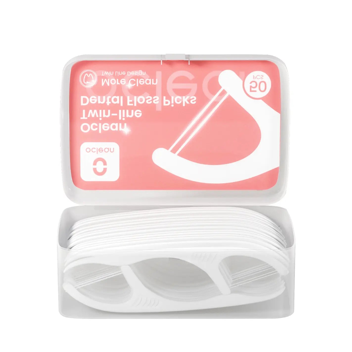 Piese pentru ață dentară Oclean Twin-line - 1ct